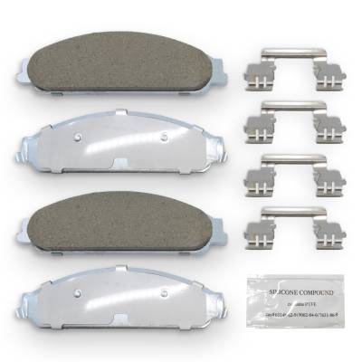 NRS Brakes - NRS Brakes NC1070 FRONT Disc Brake Pad Set for Ford/Mercury 3.0/3.5
