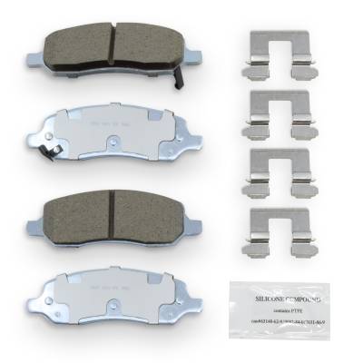 NRS Brakes - NRS Brakes NC1172 REAR Disc Brake Pad Set for Buick/Cadillac 3.8 3.9 4.6