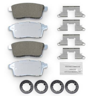 NRS Brakes - NRS Brakes NC1259 REAR Disc Brake Pad Set for Ford/Lincoln & Mazda