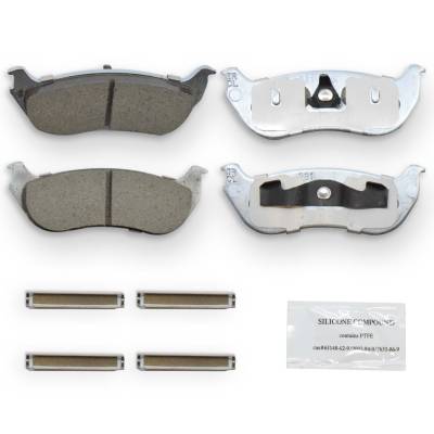 NRS Brakes - NRS Brakes NC881 REAR Disc Brake Pad Set for Ford/Mercury 4.0 4.6