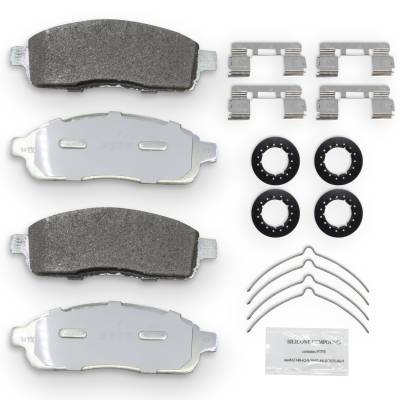 NRS Brakes - NRS Brakes NS1011 FRONT Disc Brake Pad Set for Ford/Lincoln 4.2/4.6/5.4
