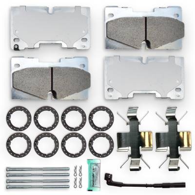 NRS Brakes - NRS Brakes NS2173 FRONT Disc Brake Pad Set for Cadillac/Chevy/GMC