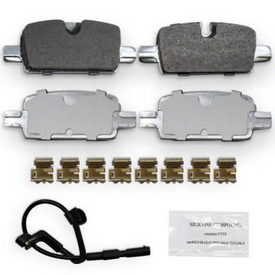 NRS Brakes - NRS Brakes NS2174 REAR Disc Brake Pad Set for Acura BrightDrop Cadillac & Chevy