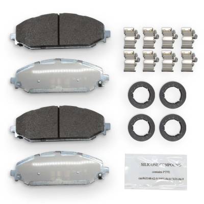 NRS Brakes - NRS Brakes NS2179 FRONT Disc Brake Pad Set for Jeep/RAM 3.0/3.6/5.7/6.2/6.4