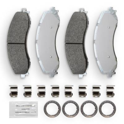 NRS Brakes - NRS Brakes NS2223 Front Disc Brake Pad Set for RAM 6.4/6.7