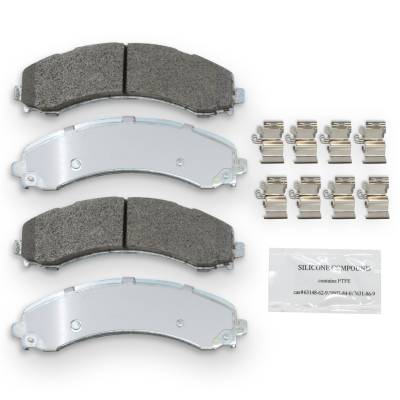 NRS Brakes - NRS Brakes NS2224 REAR Disc Brake Pad Set for 19-25 RAM 3500 6.4/6.7