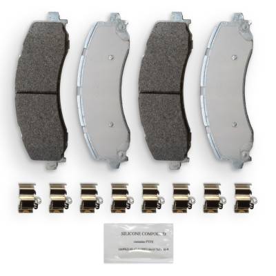 NRS Brakes - NRS Brakes NS2225 REAR Disc Brake Pad Set for RAM 6.4/6.7