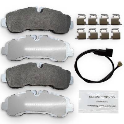 NRS Brakes - NRS Brakes NS2281 REAR Disc Brake Pad Set for Ford 3.5