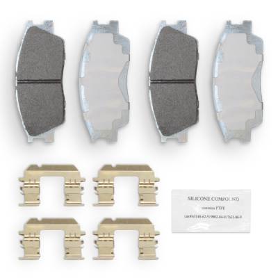 NRS Brakes - NRS Brakes NS2285 FRONT Disc Brake Pad Set for Hyundai/Kia 1.6/2.0