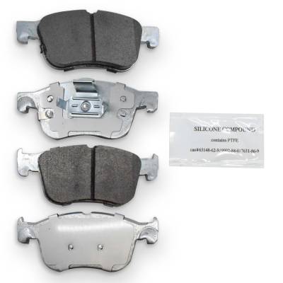 NRS Brakes - NRS Brakes NS2300 Front Disc Brake Pad Set for Ford & Lincoln