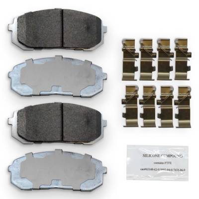 NRS Brakes - NRS Brakes NS2302 FRONT Disc Brake Pad Set for Hyundai/Kia 1.6/2.0/2.5