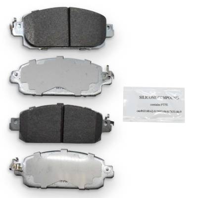 NRS Brakes - NRS Brakes NS2310 FRONT Disc Brake Pad Set for Nissan 1.6/2.0