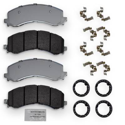 NRS Brakes - NRS Brakes NS2382 FRONT Disc Brake Pad Set for Ford & Lincoln