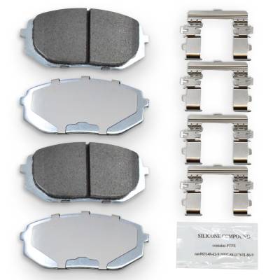 NRS Brakes - NRS Brakes NS2398 FRONT Disc Brake Pad Set for Hyundai/Kia 1.6/2.5