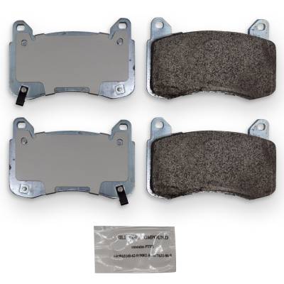 NRS Brakes - NRS Brakes NS2399 FRONT Disc Brake Pad Set for Tesla
