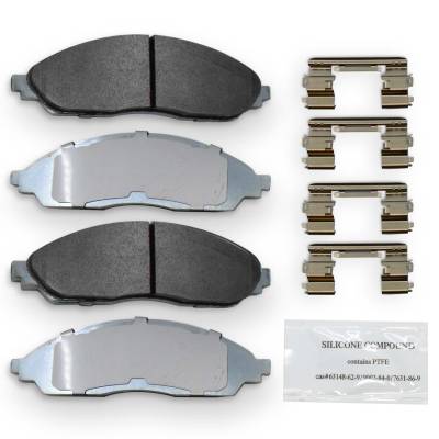 NRS Brakes - NRS Brakes NS2402 Front Disc Brake Pad Set for Chrysler/Jeep 2.0/3.6/5.7