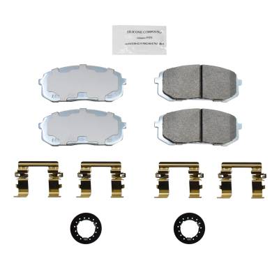 NRS Brakes - NRS Brakes NS2400 FRONT Disc Brake Pad Set for Hyundai/Kia 1.6/2.0