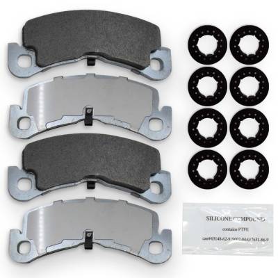 NRS Brakes - NRS Brakes NS2443R Front Disc Brake Pad Set for Tesla
