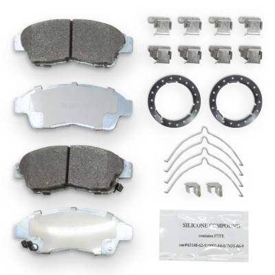 NRS Brakes - NRS Brakes NS562 FRONT Disc Brake Pad Set for Geo Toyota 1.6 1.8/2.0 2.2