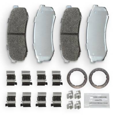 NRS Brakes - NRS Brakes NS606 REAR Disc Brake Pad Set for Lexus & Toyota 2.7 4.0 4.5 4.6 4.7
