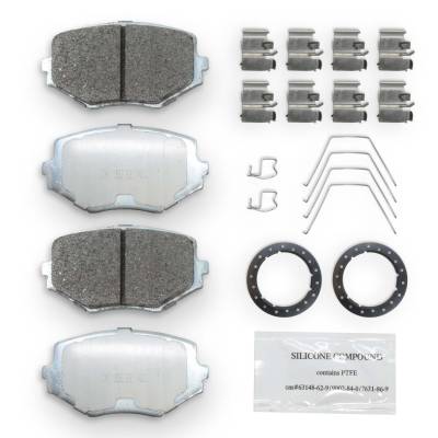 NRS Brakes - NRS Brakes NS635 FRONT Disc Brake Pad Set for 94-05 Mazda Miata 1.8