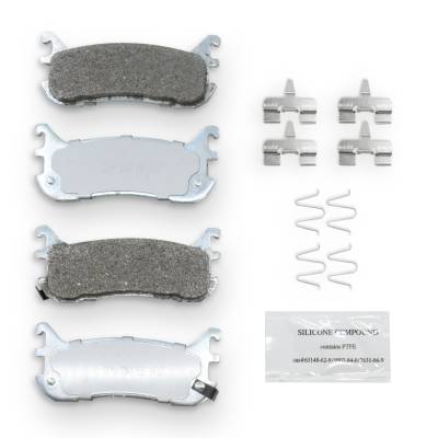 NRS Brakes - NRS Brakes NS636 REAR Disc Brake Pad Set for 94-05 Mazda Miata 1.8
