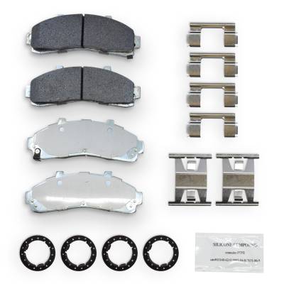 NRS Brakes - NRS Brakes NS652 FRONT Disc Brake Pad Set for Ford/Mazda Mercury 2.3/2.5/3.0 4.0