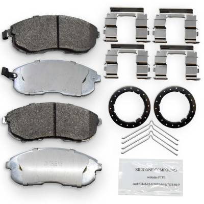 NRS Brakes - NRS Brakes NS653 Disc Brake Pad Set for Infiniti/Nissan 2.0 2.4 3.0