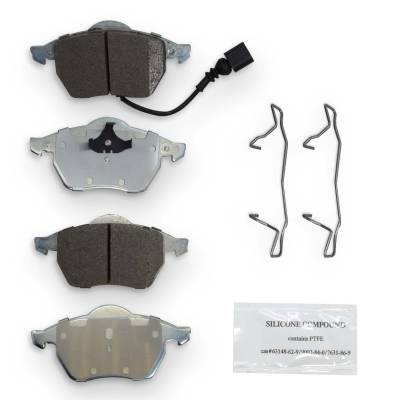 NRS Brakes - NRS Brakes NS687 FRONT Disc Brake Pad Set for Audi & Volkswagen