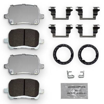 NRS Brakes - NRS Brakes NS707 FRONT Disc Brake Pad Set for Lexus & Toyota 2.2 2.4 3.0