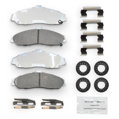 NRS Brakes - NRS Brakes NS731 FRONT Disc Brake Pad Set for Cadillac/Chevy/Pontiac