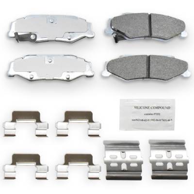 NRS Brakes - NRS Brakes NS732 REAR Disc Brake Pad Set for Cadillac & Chevy