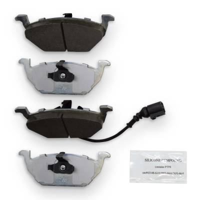 NRS Brakes - NRS Brakes NS768 FRONT Disc Brake Pad Set for Audi Seat Volkswagen