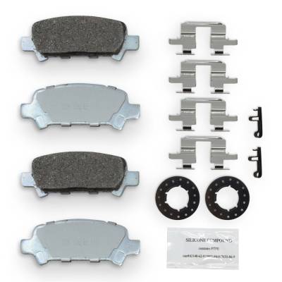 NRS Brakes - NRS Brakes NS770 Rear Disc Brake Pad Set for Subaru