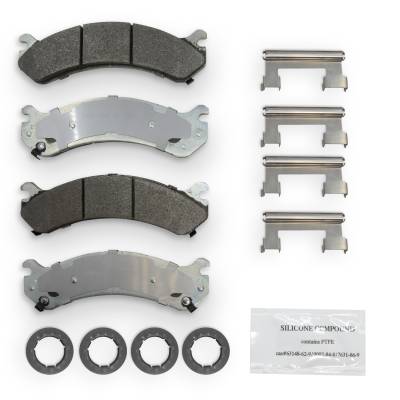 NRS Brakes - NRS Brakes NS784 FRONT Disc Brake Pad Set for Cadillac/Chevy/GMC/Hummer