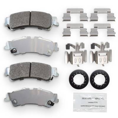 NRS Brakes - NRS Brakes NS792 REAR Disc Brake Pad Set for Cadillac/Chevy & GMC