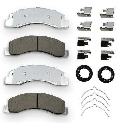 NRS Brakes - NRS Brakes NS824 FRONT Disc Brake Pad Set for Ford 5.4 6.0 6.8
