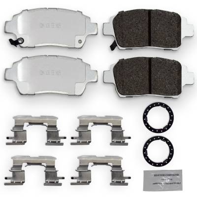 NRS Brakes - NRS Brakes NS822 FRONT Disc Brake Pad Set for Scion & Toyota 1.3 1.5/1.8