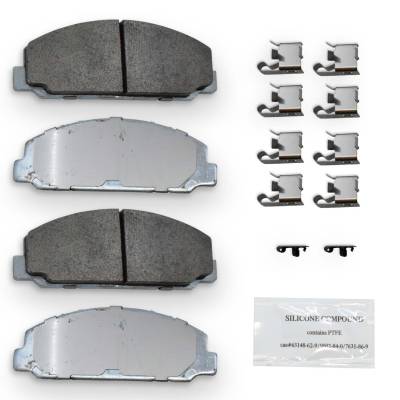 NRS Brakes - NRS Brakes NS827 FRONT Disc Brake Pad Set for Chevy/GMC Isuzu