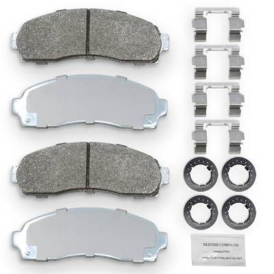 NRS Brakes - NRS Brakes NS833A FRONT Disc Brake Pad Set for Ford/Mazda & Mercury