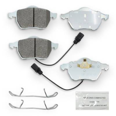 NRS Brakes - NRS Brakes NS840 FRONT Disc Brake Pad Set for Audi Saab Volkswagen