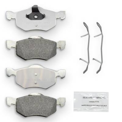 NRS Brakes - NRS Brakes NS843 FRONT Disc Brake Pad Set for Ford/Mazda Mercury 2.0/2.3 3.0