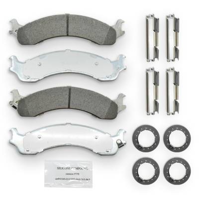 NRS Brakes - NRS Brakes NS859 FRONT Disc Brake Pad Set for Dodge 5.9 8.0