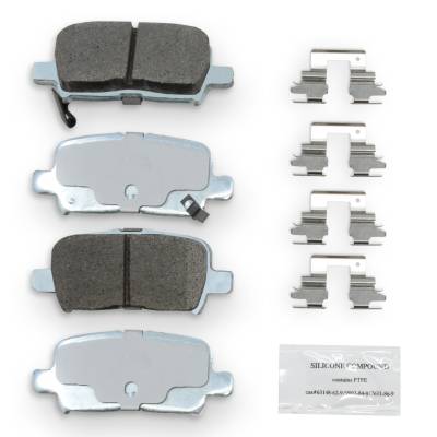 NRS Brakes - NRS Brakes NS865 REAR Disc Brake Pad Set for Acura/Honda 3.5