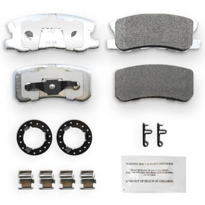 NRS Brakes - NRS Brakes NS868 REAR Disc Brake Pad Set for Chrysler/Dodge/Jeep Mitsubishi