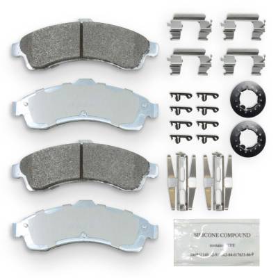 NRS Brakes - NRS Brakes NS882 FRONT Disc Brake Pad Set for Buick/Chevy/GMC & Isuzu