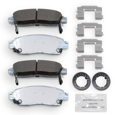 NRS Brakes - NRS Brakes NS883 REAR Disc Brake Pad Set for Buick/Cadillac/Chevy/GMC