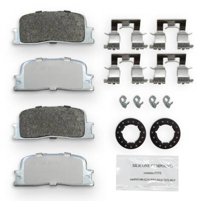 NRS Brakes - NRS Brakes NS885 REAR Disc Brake Pad Set for Lexus & Toyota 2.4 3.0 3.3