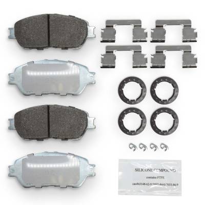 NRS Brakes - NRS Brakes NS906 FRONT Disc Brake Pad Set for Lexus & Toyota