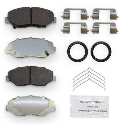 NRS Brakes - NRS Brakes NS914 FRONT Disc Brake Pad Set for Acura & Honda